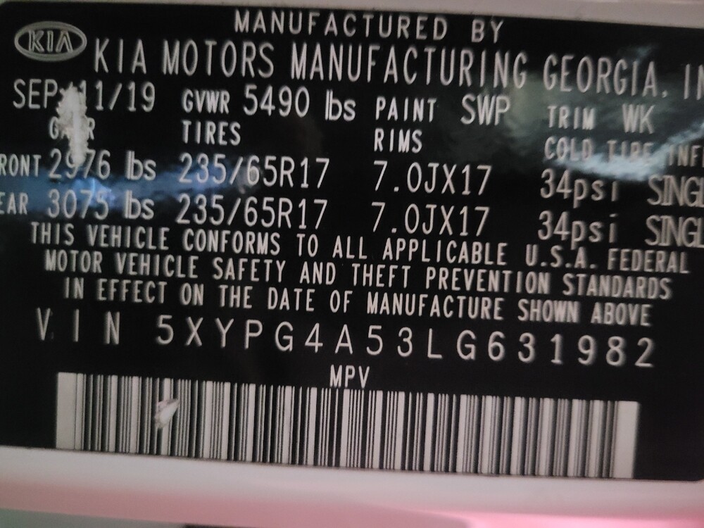 2020 Kia Sorento in Columbus, GA 31909 - 18104260 33