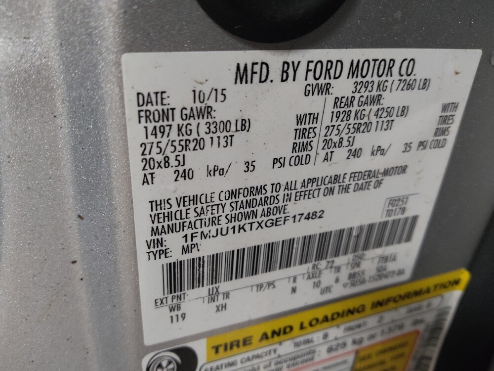 2016 Ford Expedition in Chattanooga, TN 37421 - 18104269 33