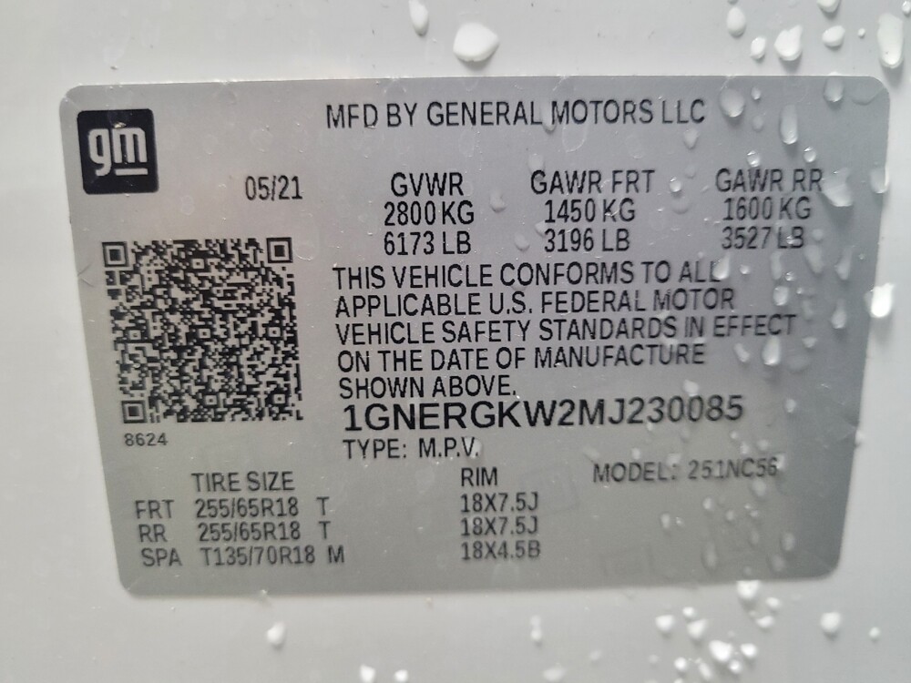 2021 Chevrolet Traverse in Union City, GA 30291 - 18104286 33