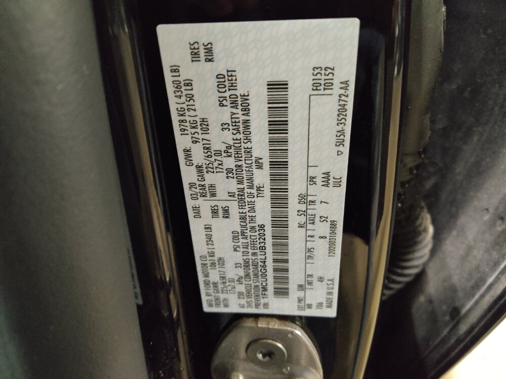 2020 Ford Escape in Plano, TX 75074 - 18104298 33