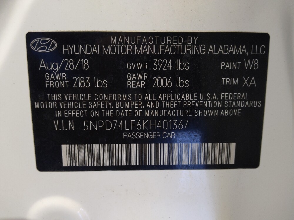 2019 Hyundai Elantra in Phoenix, AZ 85015 - 18104323 33