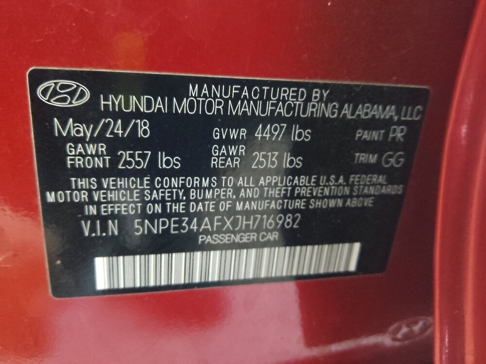 2018 Hyundai Sonata in Knoxville, TN 37923 - 18104348 33