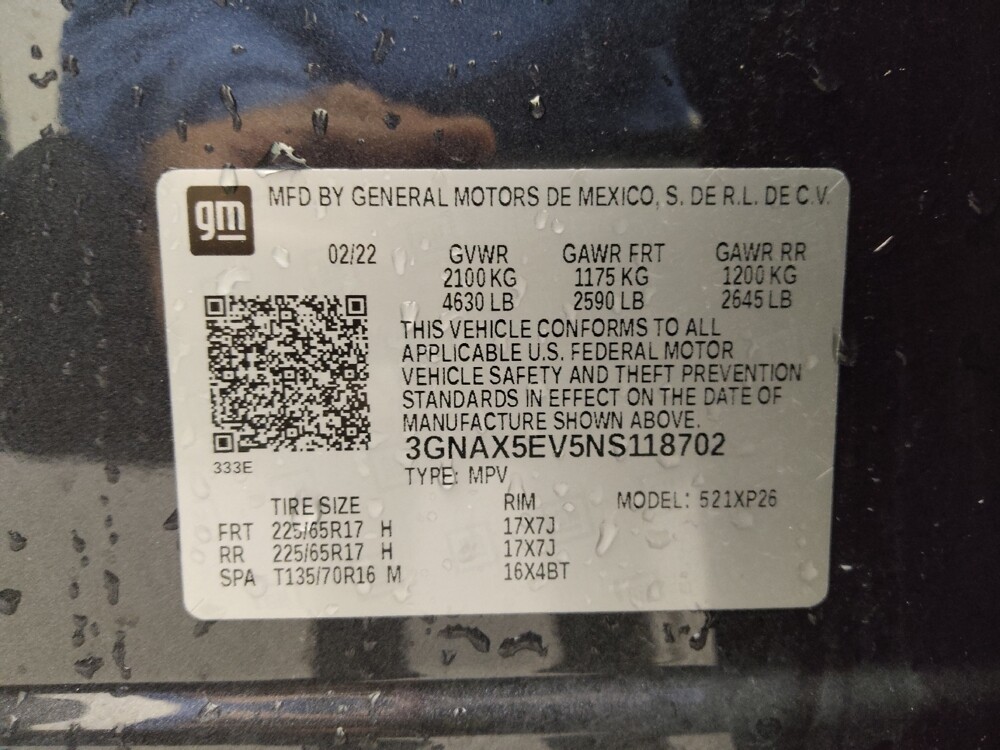 2022 Chevrolet Equinox in Knoxville, TN 37923 - 18104352 33