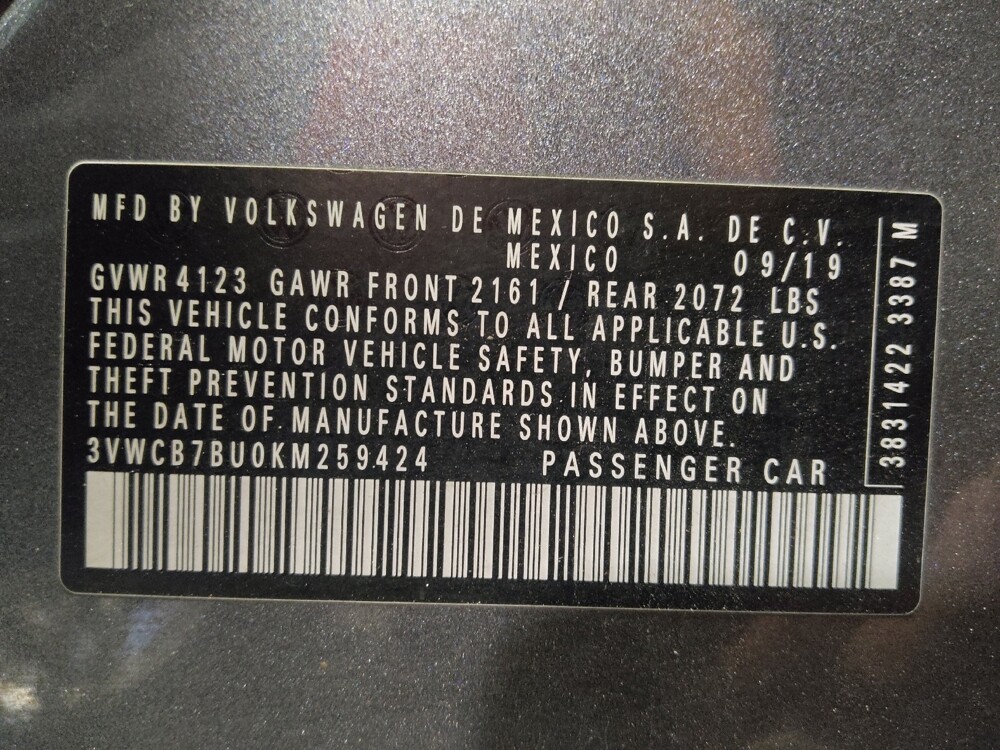 2019 Volkswagen Jetta in Pensacola, FL 32505 - 18104366 33