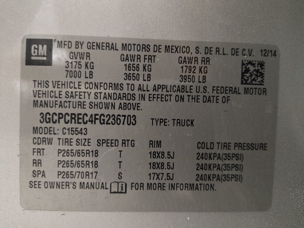 2015 Chevrolet Silverado 1500 in Jacksonville, FL 32210 - 18104371 33