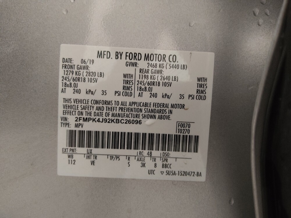 2019 Ford Edge in Greenville, NC 27834 - 18104388 32