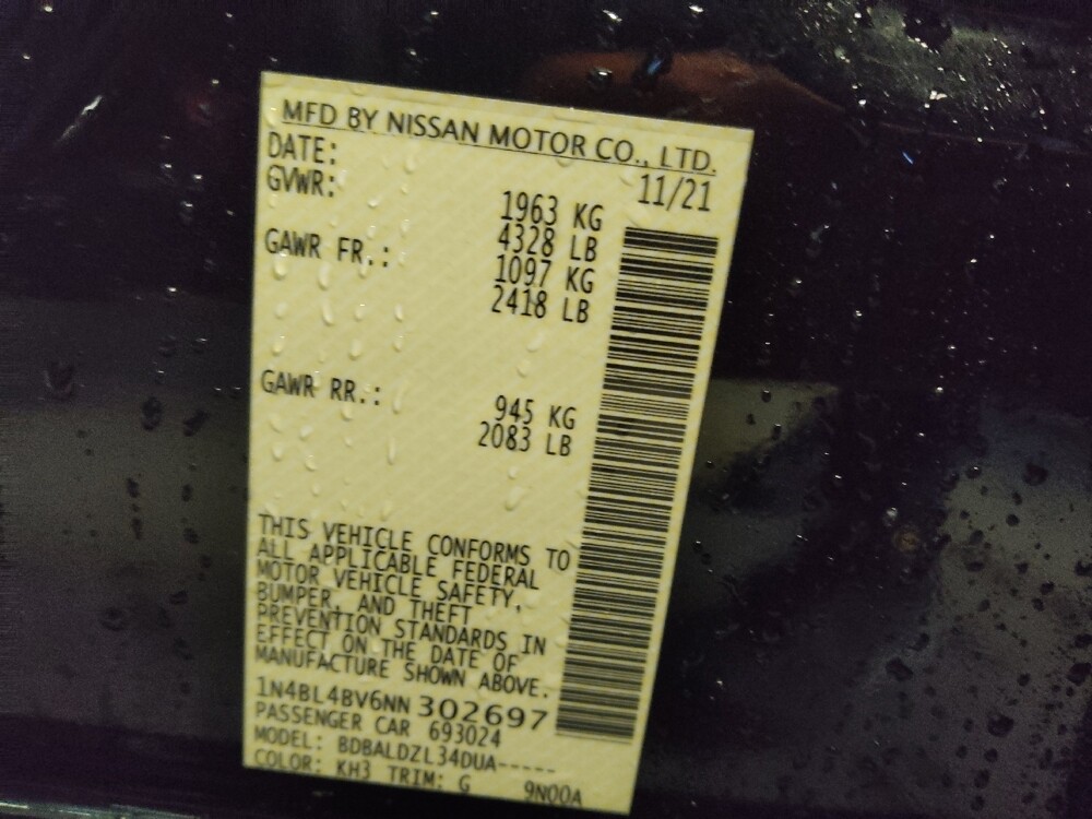 2022 Nissan Altima in Columbia, SC 29210 - 18104392 33