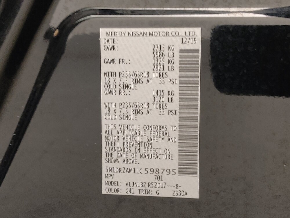 2020 Nissan Pathfinder in Gastonia, NC 28056 - 18104403 33