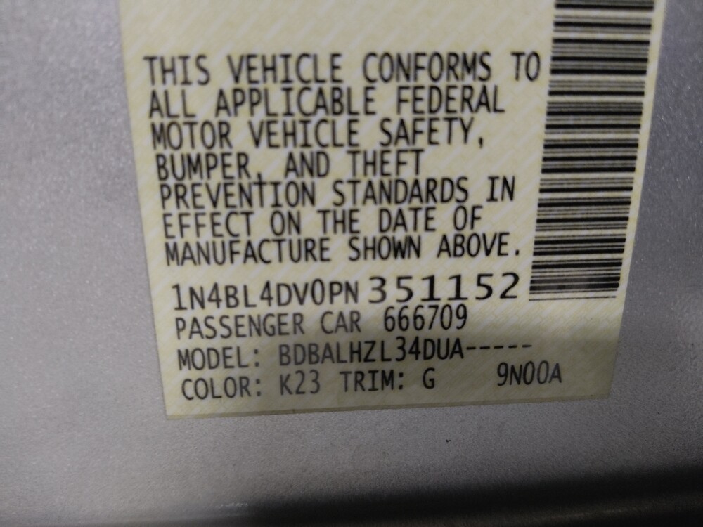 2023 Nissan Altima in Union City, GA 30291 - 18104433 33
