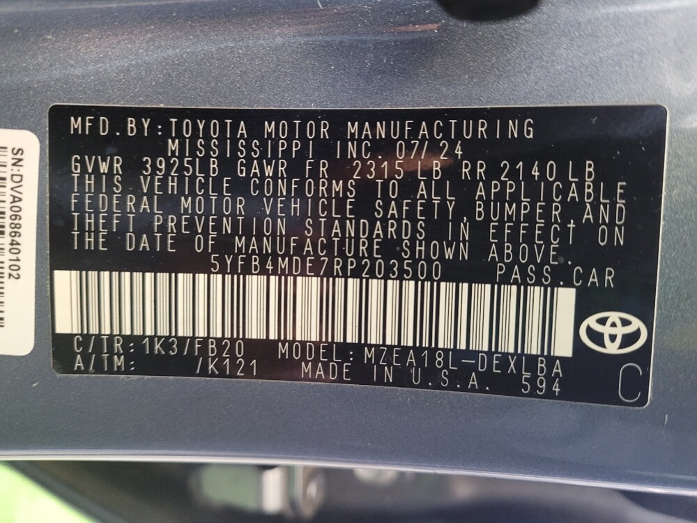 2024 Toyota Corolla in Columbus, OH 43231 - 18104437 33