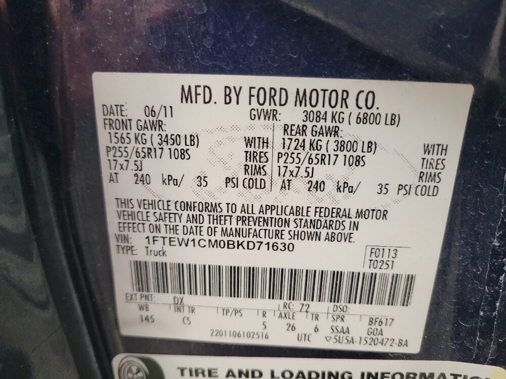 2011 Ford F150 in El Cajon, CA 92020 - 18104443 33