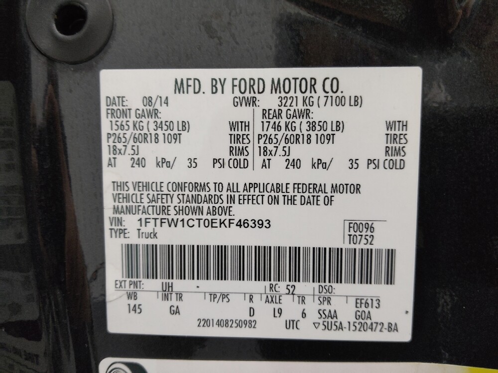 2014 Ford F150 in Springfield, MO 65807 - 18104469 33