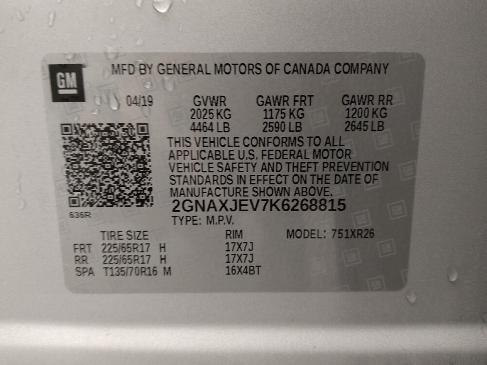 2019 Chevrolet Equinox in Springfield, MO 65807 - 18104470 33