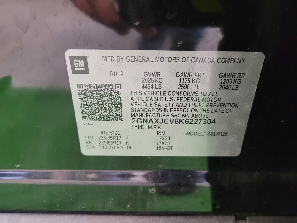 2019 Chevrolet Equinox in Toledo, OH 43617 - 18104486 33