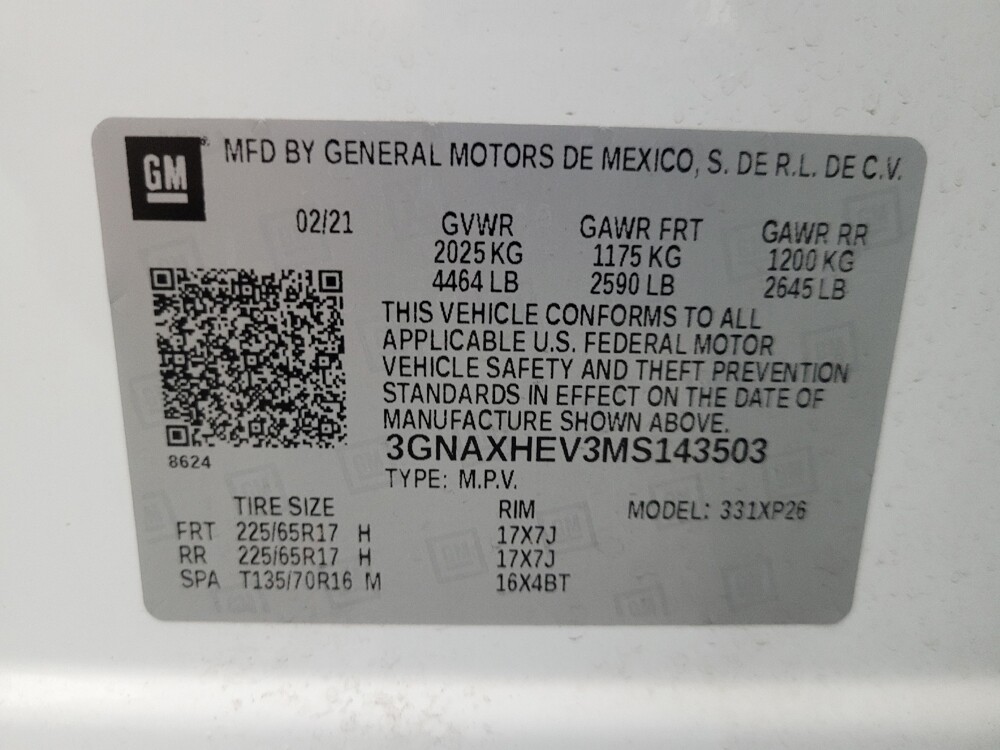 2021 Chevrolet Equinox in Phoenix, AZ 85015 - 18104520 33