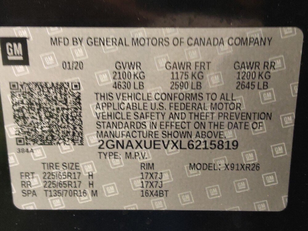 2020 Chevrolet Equinox in San Antonio, TX 78238 - 18104522 33