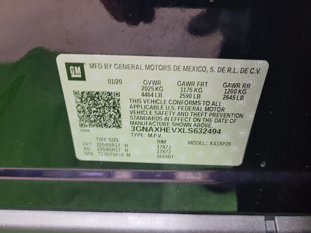 2020 Chevrolet Equinox in Toledo, OH 43617 - 18104534 33