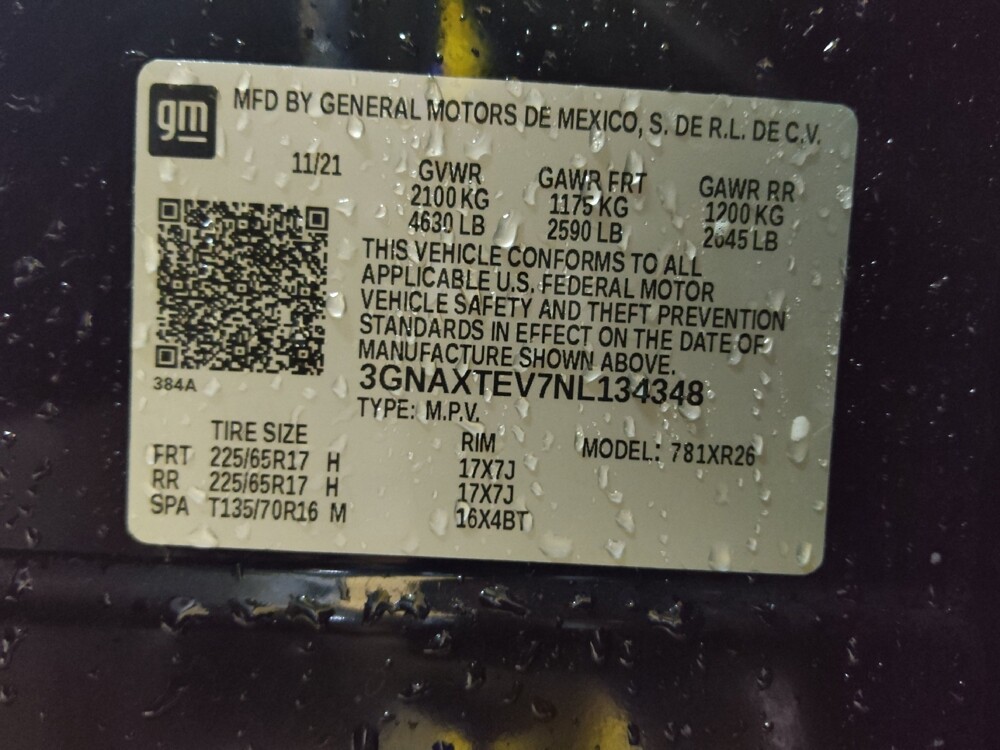 2022 Chevrolet Equinox in Gastonia, NC 28056 - 18104538 33