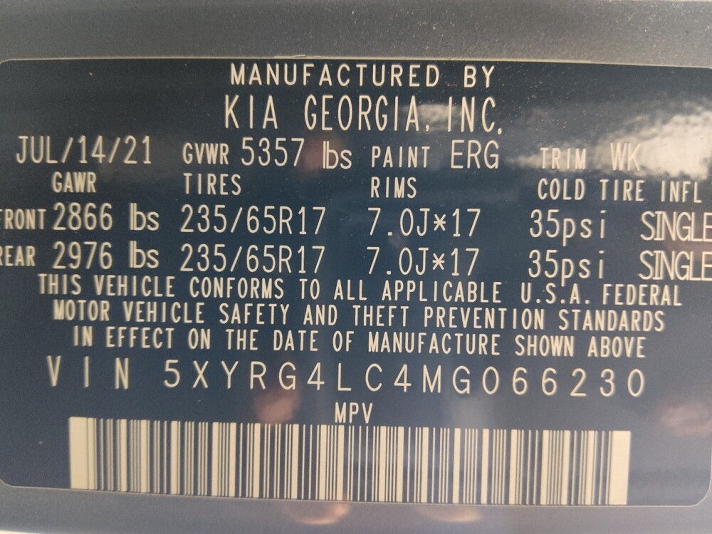 2021 Kia Sorento in Pelham, AL 35124 - 18104548 33