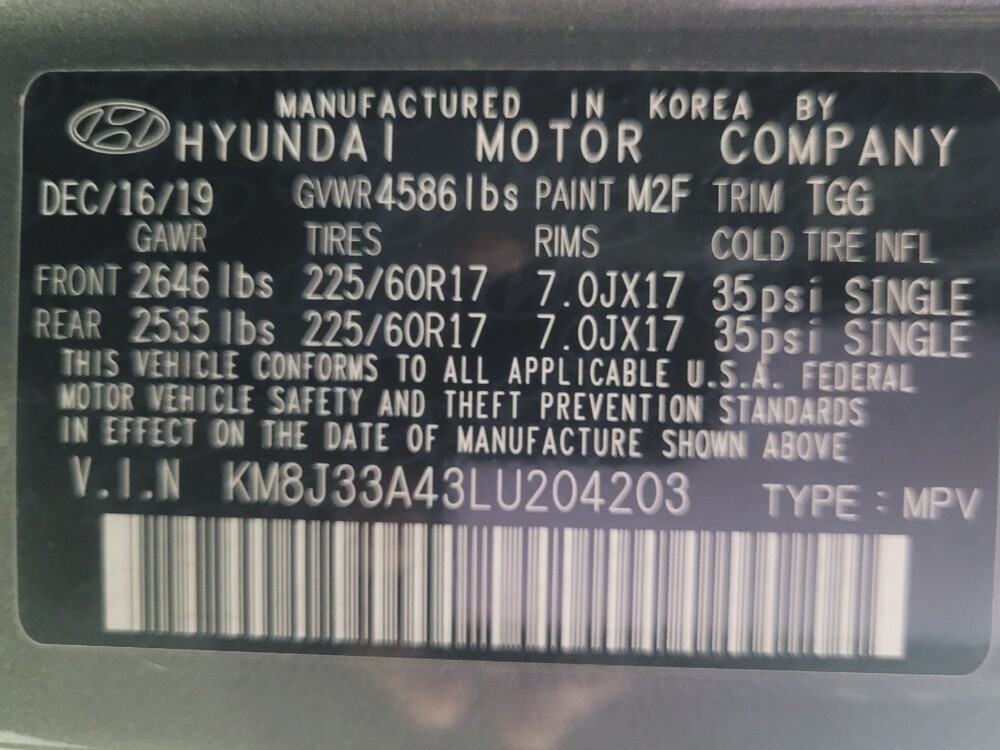 2020 Hyundai Tucson in Union City, GA 30291 - 18104549 33