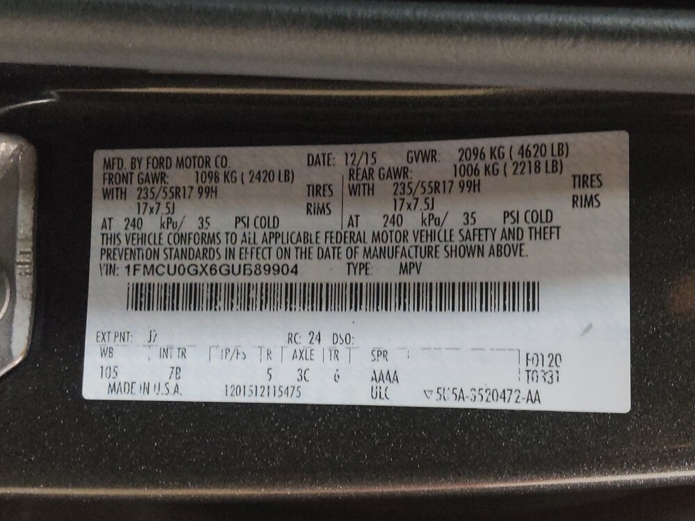 2016 Ford Escape in Marietta, GA 30062 - 18104574 33