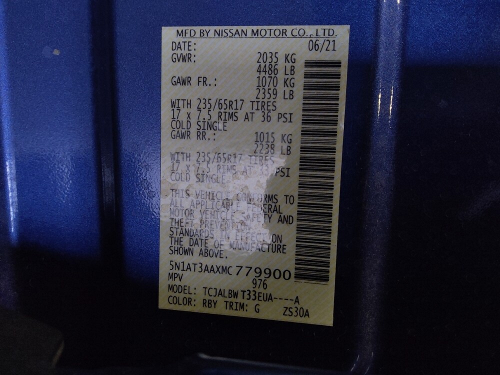 2021 Nissan Rogue in Phoenix, AZ 85015 - 18104592 33