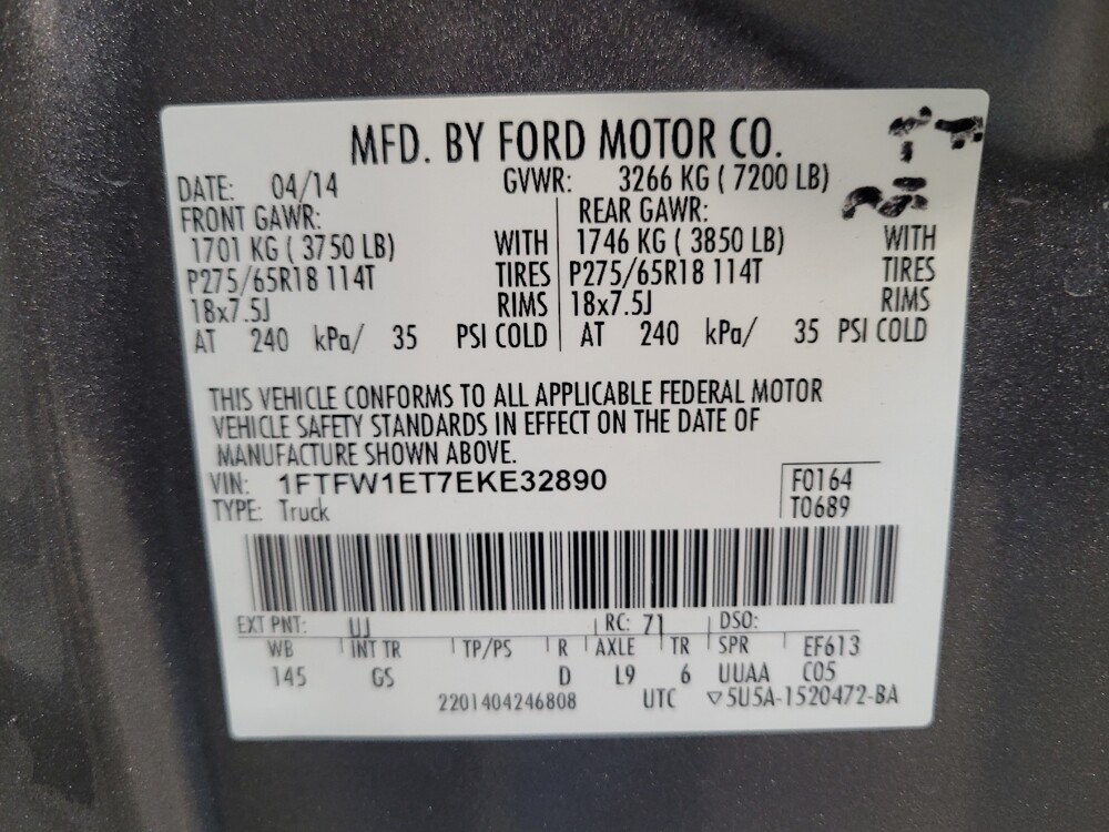 2014 Ford F150 in Riverside, CA 92504 - 18104622 33