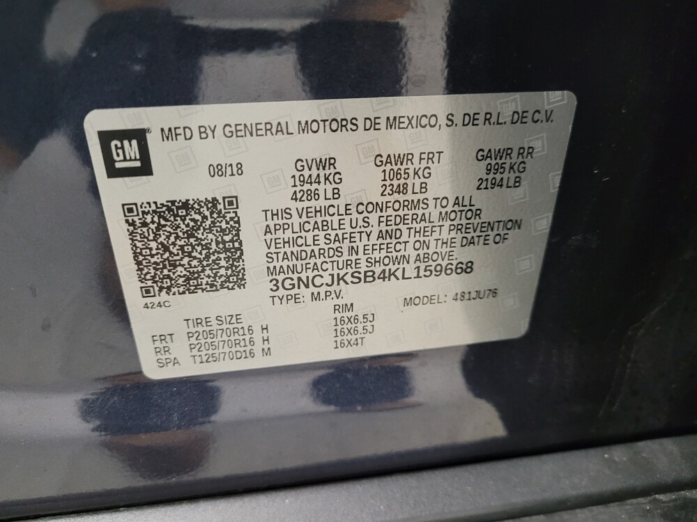 2019 Chevrolet Trax in Taylor, MI 48180 - 18104623 33