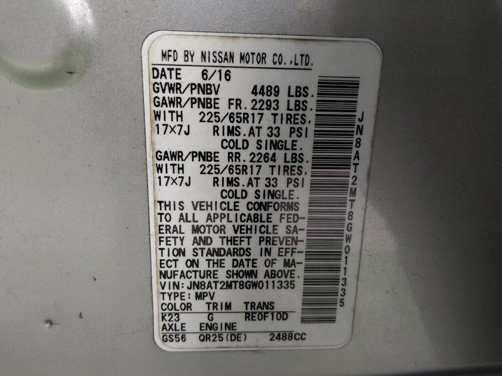 2016 Nissan Rogue in Athens, GA 30606 - 18104635 33