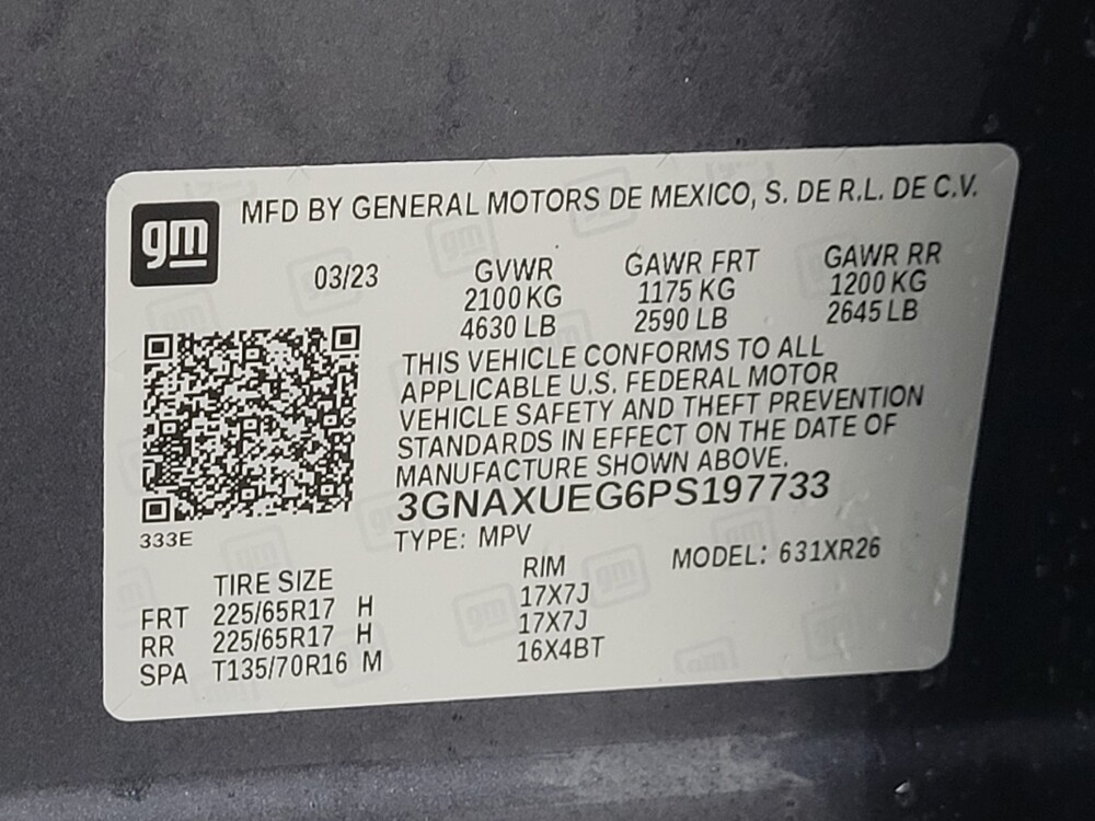 2023 Chevrolet Equinox in Memphis, TN 38128 - 18104645 33