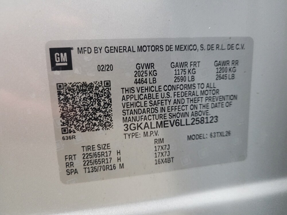 2020 GMC Terrain in Eastpointe, MI 48021 - 18104662 33