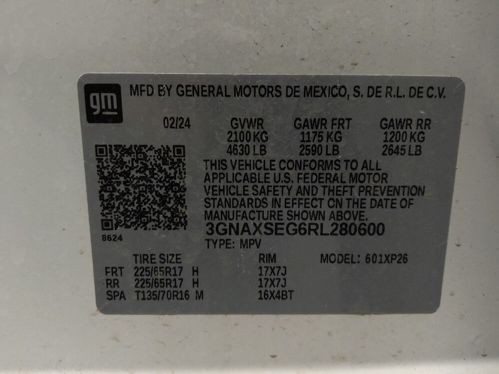 2024 Chevrolet Equinox in Glendale, AZ 85301 - 18104672 33