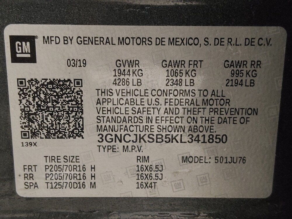 2019 Chevrolet Trax in Houston, TX 77060 - 18104683 33