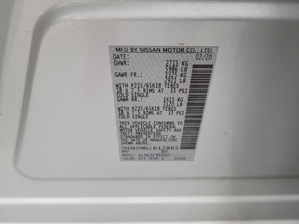 2020 Nissan Pathfinder in Las Vegas, NV 89102 - 18104687 33