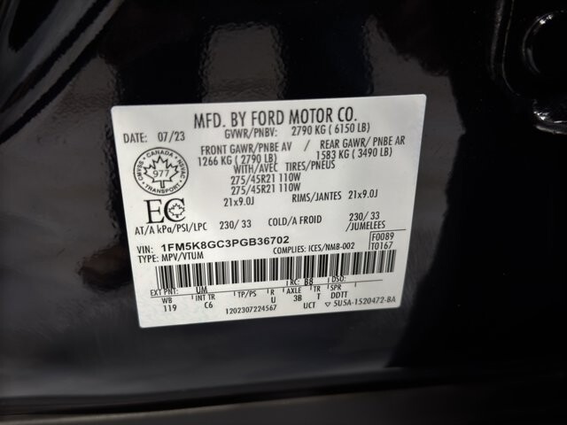 2023 Ford Explorer in Burlington, WI 53105 - 18104715 42