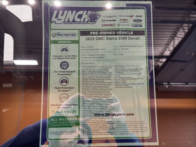 2025 GMC Sierra 2500 in Burlington, WI 53105 - 18104719 47