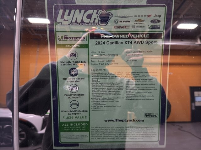 2024 Cadillac XT4 in Burlington, WI 53105 - 18104720 40
