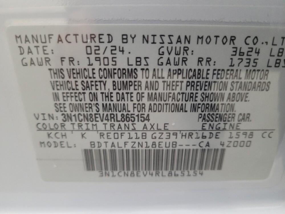2024 Nissan Versa in Montclair, CA 91763 - 18104765 33