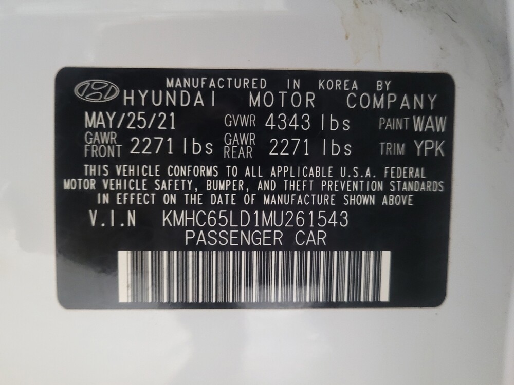 2021 Hyundai Ioniq in Conyers, GA 30094 - 18104771 33