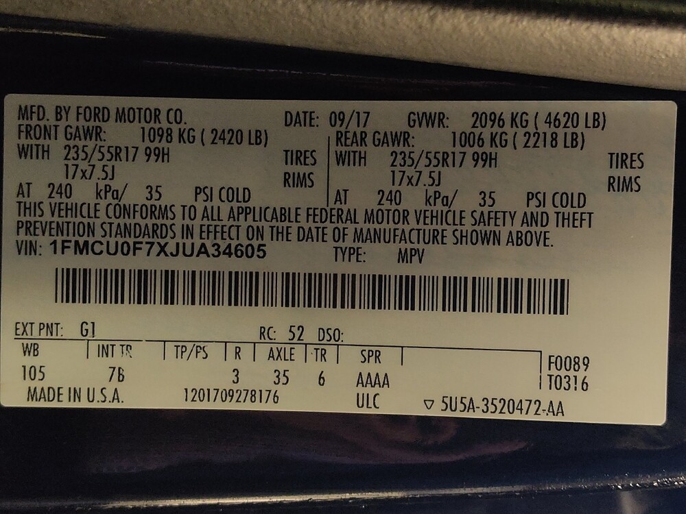 2018 Ford Escape in Houston, TX 77060 - 18104780 33