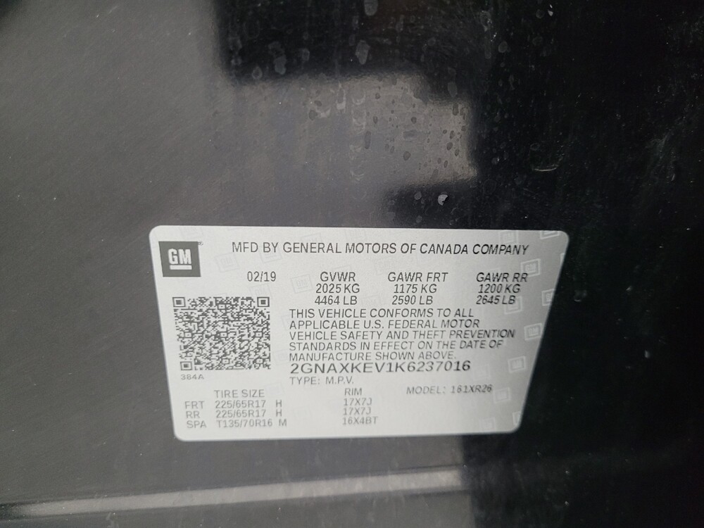 2019 Chevrolet Equinox in Las Vegas, NV 89104 - 18104847 33