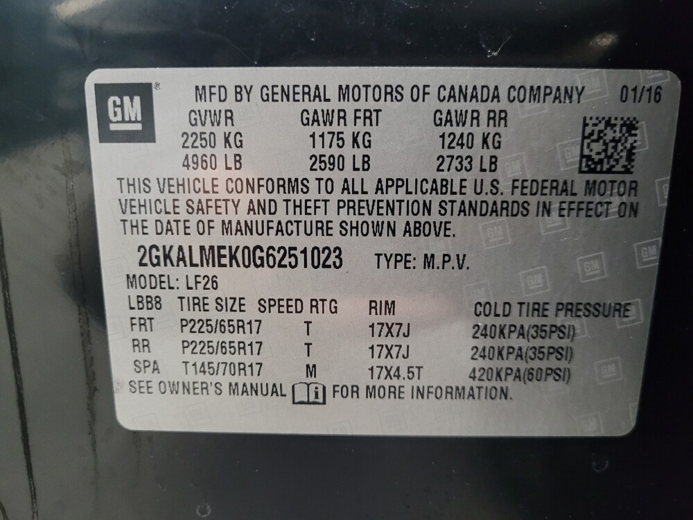 2016 GMC Terrain in Sanford, FL 32773 - 18104866 33