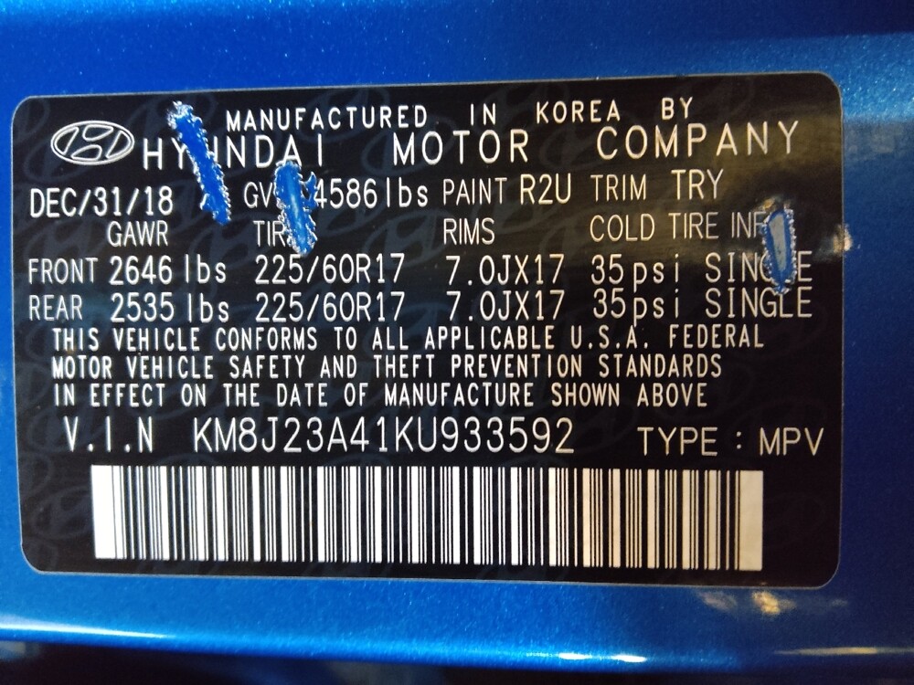 2019 Hyundai Tucson in Sanford, FL 32773 - 18104878 33