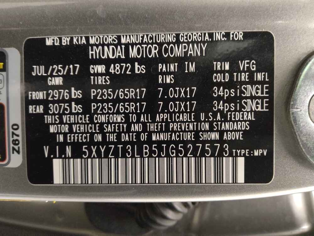 2018 Hyundai Santa Fe in Denver, CO 80012 - 18104923 33