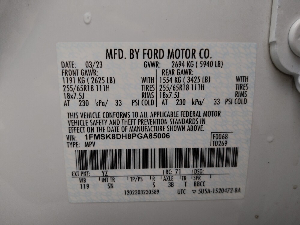 2023 Ford Explorer in Lakewood, CO 80215 - 18104924 33