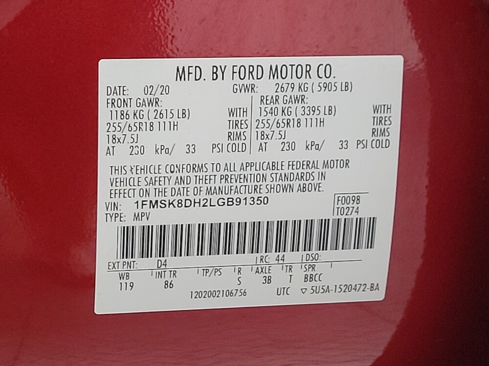 2020 Ford Explorer in Memphis, TN 38115 - 18104931 33