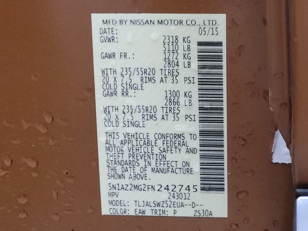 2015 Nissan Murano in Memphis, TN 38115 - 18104932 33