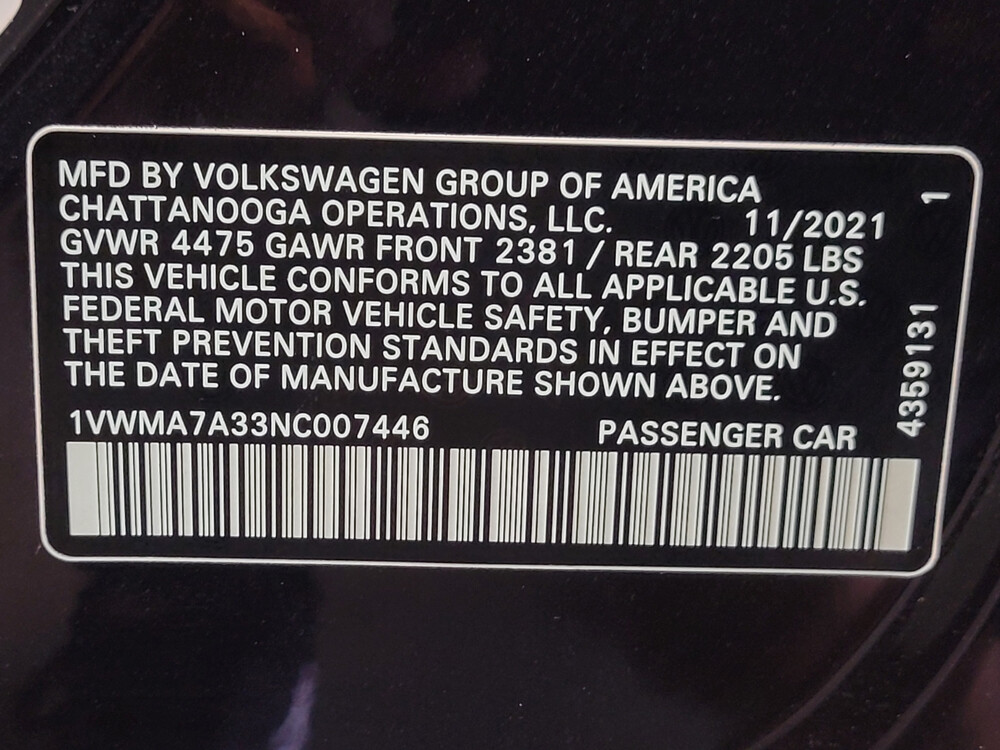 2022 Volkswagen Passat in San Antonio, TX 78238 - 18104936 33