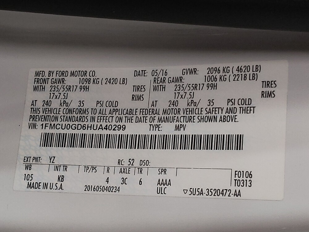 2017 Ford Escape in Fort Worth, TX 76116 - 18104937 33