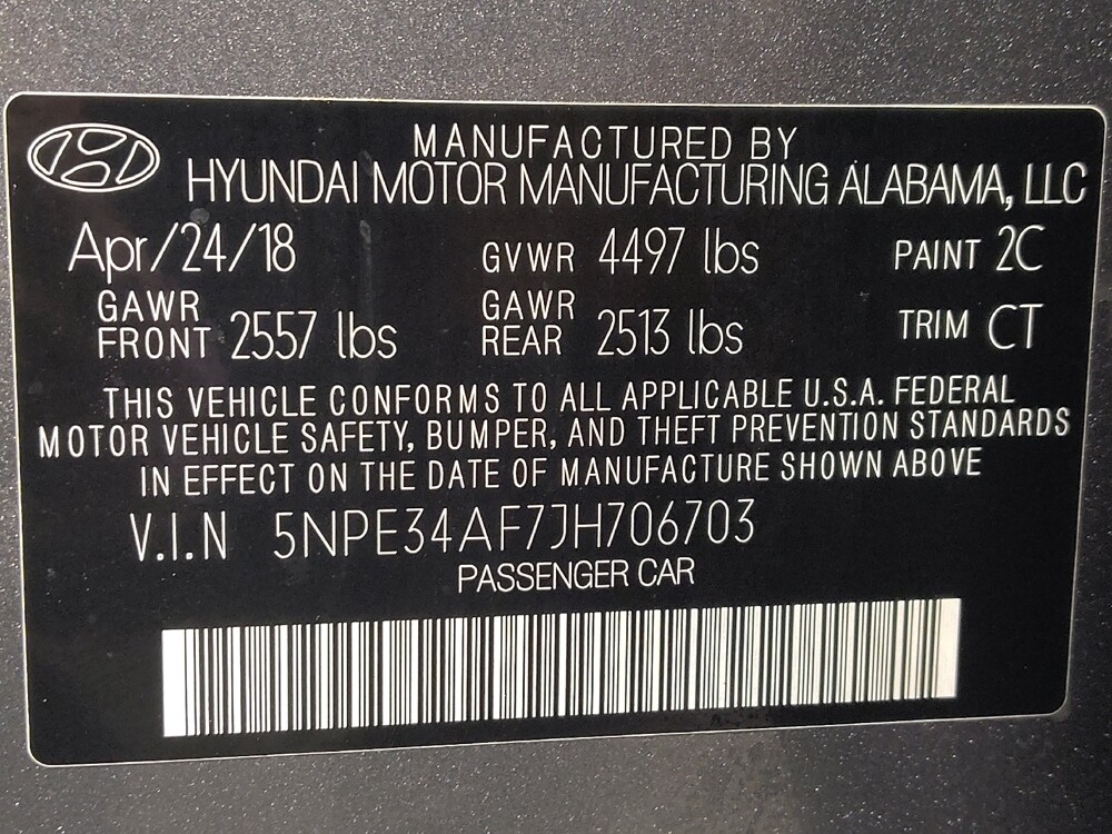 2018 Hyundai Sonata in Houston, TX 77060 - 18104946 33